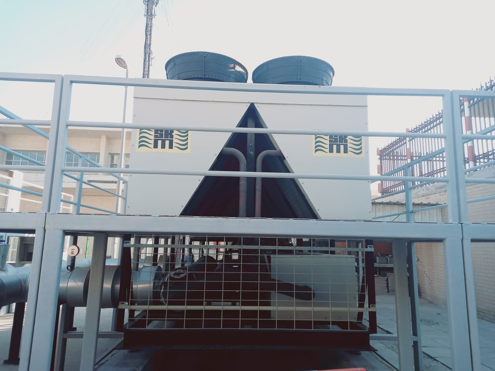 HVAC Technician Working